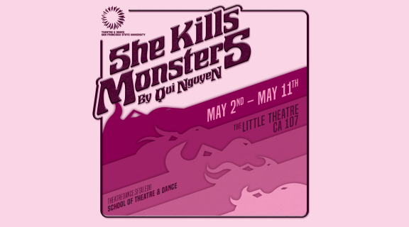 She Kills Monsters Pink Graphic